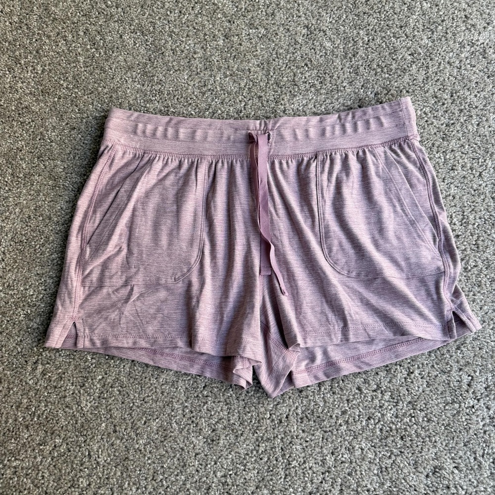 90 Degree By Reflex Shorts Womens Large Pink Flex For It Running Athletic Jersey